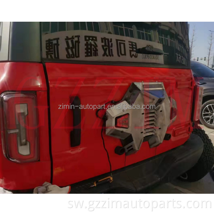 Sehemu za Auto ABS Mfuko wa Shina la Gari la Plastiki na Mmiliki wa Pocket ya Boot ya Boot kwa Bronco